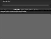 Tablet Screenshot of enoda.com